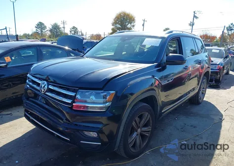 2019 Volkswagen Atlas 3.6L V6 Sel R-Line z USA, uszkodzony, nr VIN 1V2SR2CA3KC600378